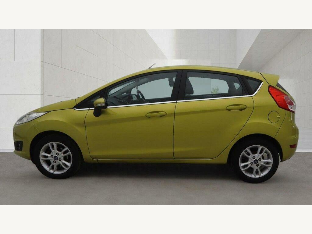 Ford Fiesta Zetec Euro 5 Yellow #6