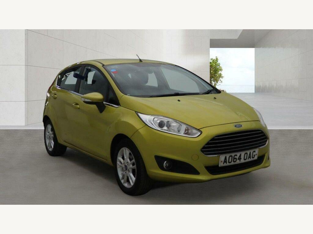 Ford Fiesta Zetec Euro 5 Yellow #4