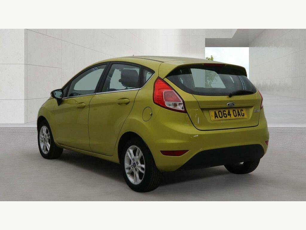 Ford Fiesta Zetec Euro 5 Yellow #2