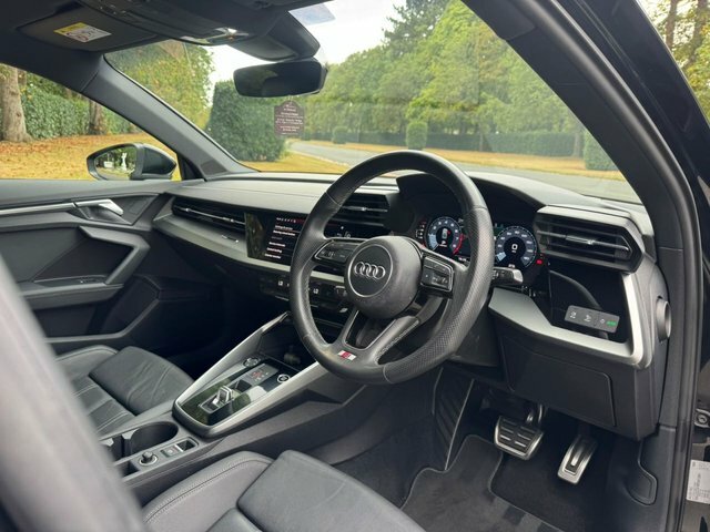 Audi A3 2022 1.0 Tfsi 30 S Line Saloon S Tronic MV72ZKN Black #3
