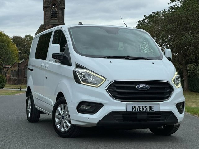 Ford Transit Custom 2019 2.0 300 Ecoblue Limited Crew Van Double Cab 5 YP69YMS White