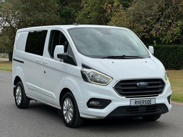 Ford Transit Custom 2019 2.0 300 Ecoblue Limited Crew Van Double Cab 5 YP69YMS White #5