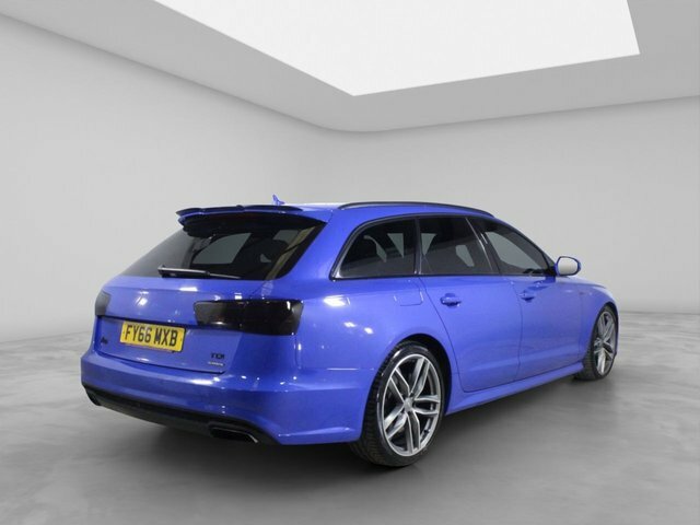 Audi A6 Avant 2016 3.0 Bitdi V6 Black Edition Estate Blue #4