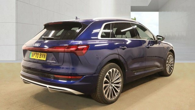 Audi E-tron 2020 50 S Line Suv Quattro 71.2K Blue #4