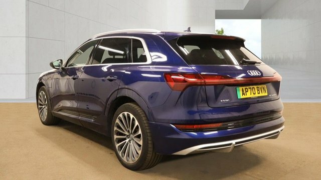 Audi E-tron 2020 50 S Line Suv Quattro 71.2K Blue #3