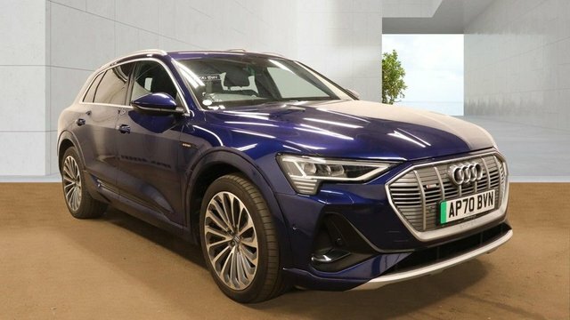Audi E-tron 2020 50 S Line Suv Quattro 71.2K Blue