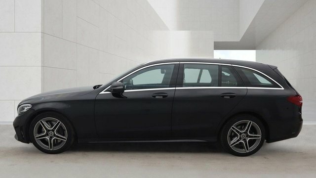 Mercedes-Benz C Class 2019 2.0 C300 Amg Line Estate G-tronic Black #6