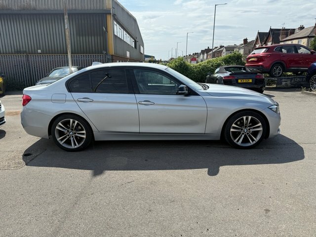 BMW 3 Series 2017 2.0 320D Ed Sport Saloon Eu Silver #4