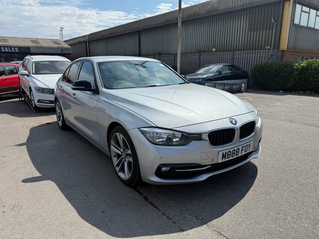 BMW 3 Series 2017 2.0 320D Ed Sport Saloon Eu Silver