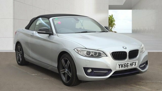 BMW 2 Series 2016 2.0 220D Sport Convertible Eu Silver