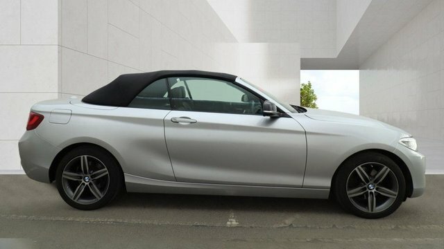 BMW 2 Series 2016 2.0 220D Sport Convertible Eu Silver #5