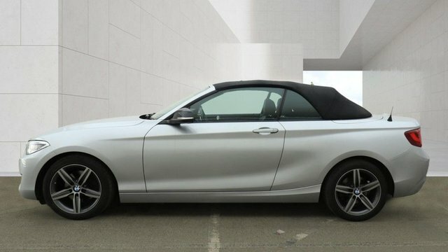 BMW 2 Series 2016 2.0 220D Sport Convertible Eu Silver #6