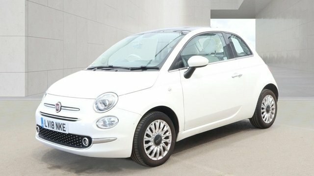 Fiat 500 2018 1.2 Lounge Hatchback Euro 6 White #2