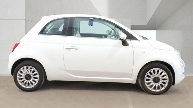 Fiat 500 2018 1.2 Lounge Hatchback Euro 6 White #5