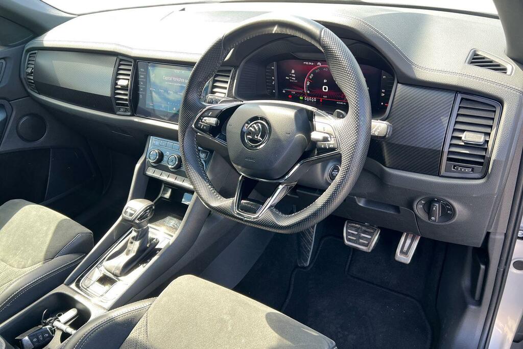 Skoda Kodiaq 1.5 Tsi Act Sportline Dsg Euro 6 Ss 7 Seat DP23HLE Silver #6