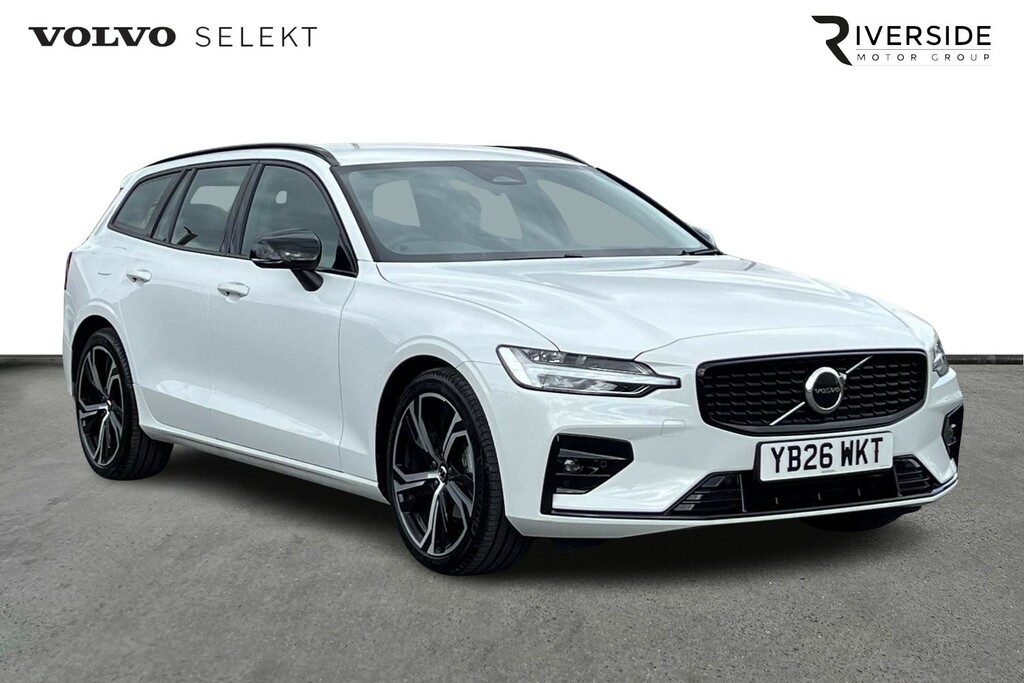 Volvo V60 Plus, B4 Mild Hybrid, Darkdemonstrator YB26WKT White