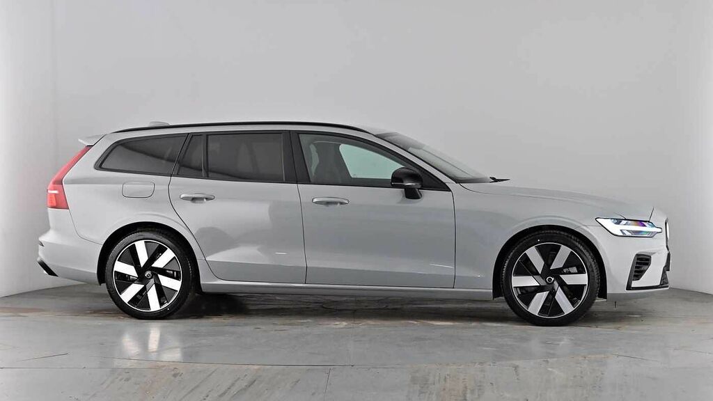 Volvo V60 V60 2.0 T8 455 Phev Ultra Dark Awd Esta Silver #68