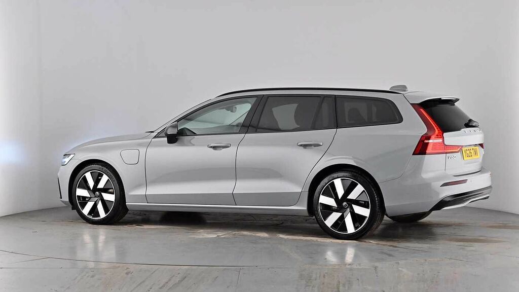 Volvo V60 V60 2.0 T8 455 Phev Ultra Dark Awd Esta Silver #56