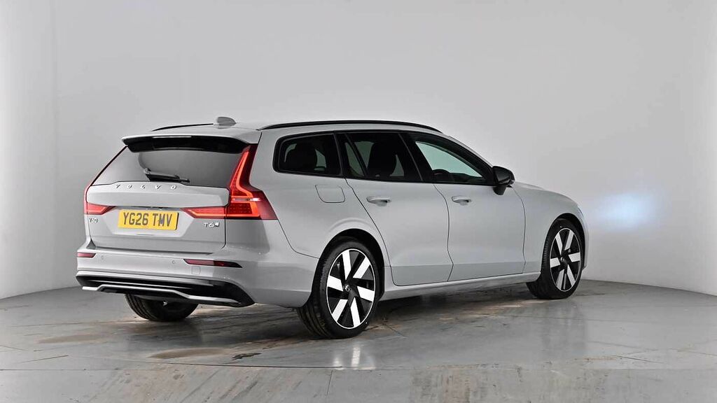 Volvo V60 V60 2.0 T8 455 Phev Ultra Dark Awd Esta Silver #66