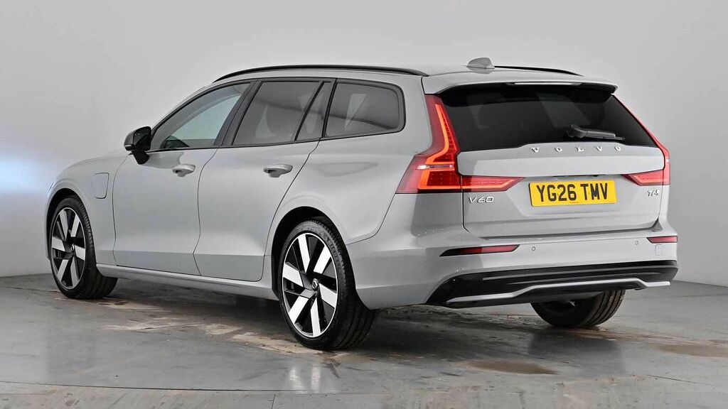 Volvo V60 V60 2.0 T8 455 Phev Ultra Dark Awd Esta Silver #2