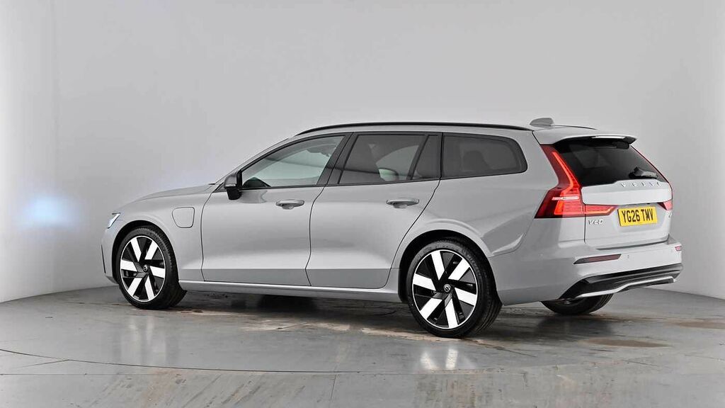 Volvo V60 V60 2.0 T8 455 Phev Ultra Dark Awd Esta Silver #57