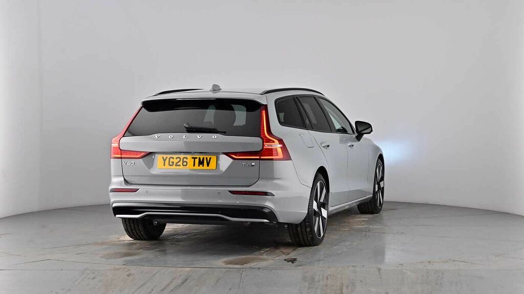 Volvo V60 V60 2.0 T8 455 Phev Ultra Dark Awd Esta Silver #64