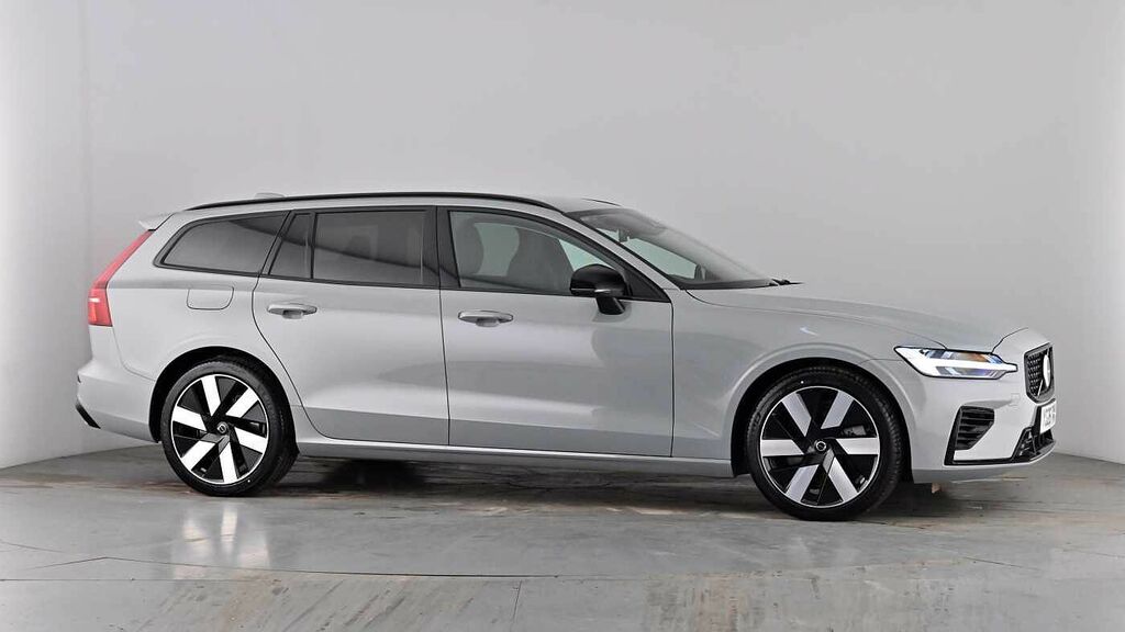 Volvo V60 V60 2.0 T8 455 Phev Ultra Dark Awd Esta Silver #69
