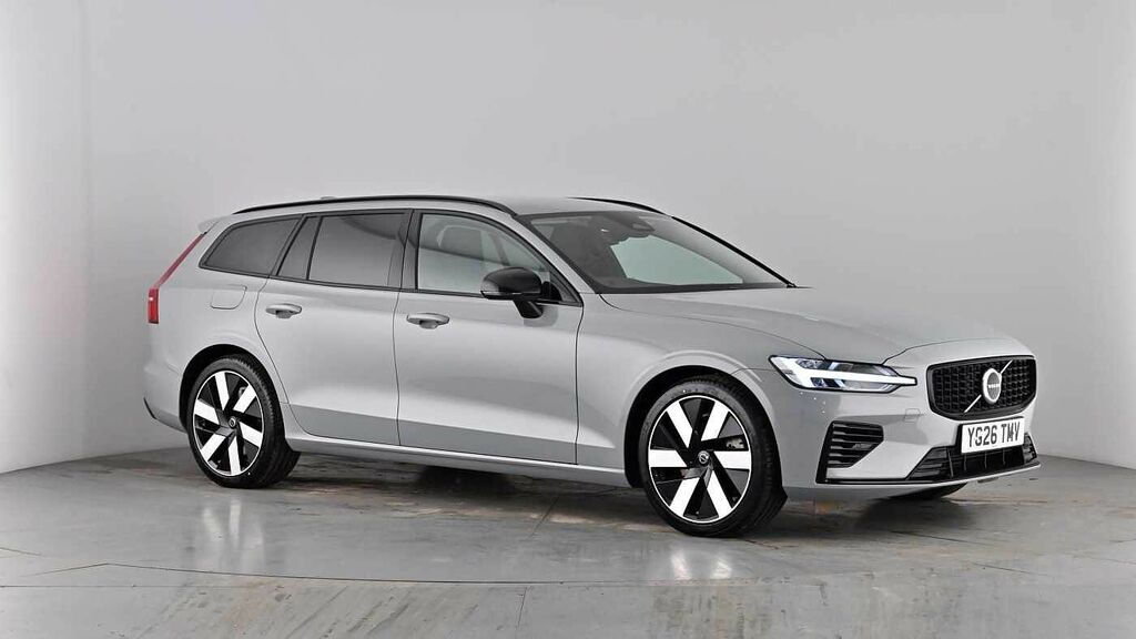 Volvo V60 V60 2.0 T8 455 Phev Ultra Dark Awd Esta Silver #71