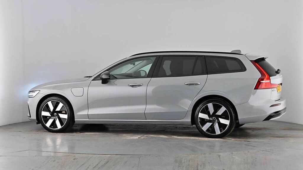 Volvo V60 V60 2.0 T8 455 Phev Ultra Dark Awd Esta Silver #55