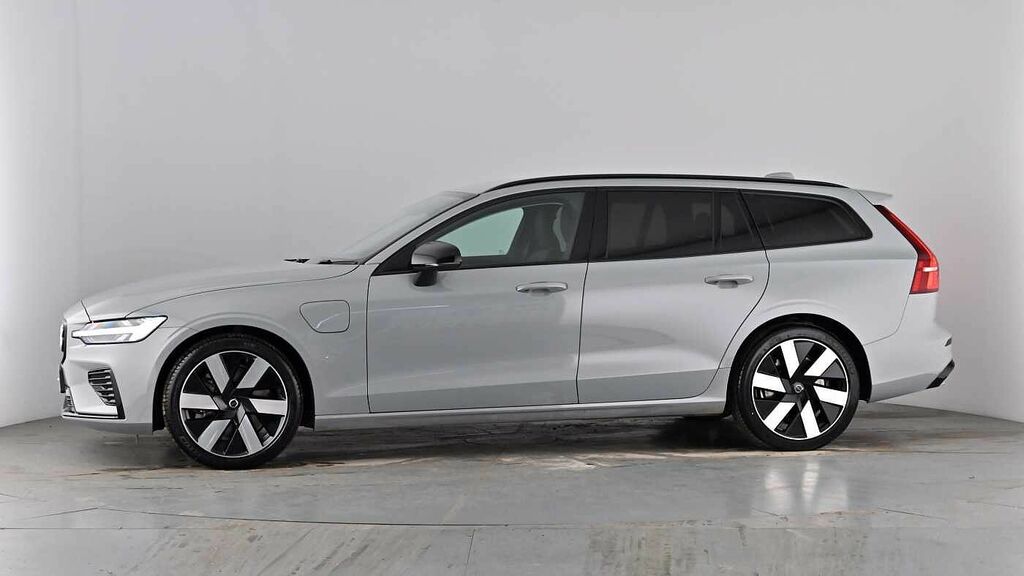 Volvo V60 V60 2.0 T8 455 Phev Ultra Dark Awd Esta Silver #52