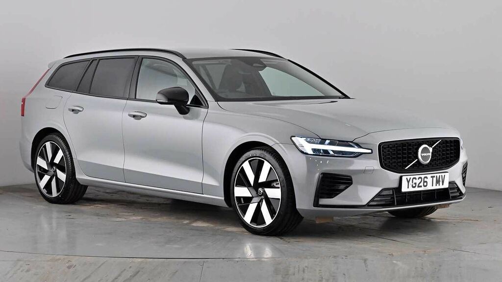 Volvo V60 V60 2.0 T8 455 Phev Ultra Dark Awd Esta Silver #1
