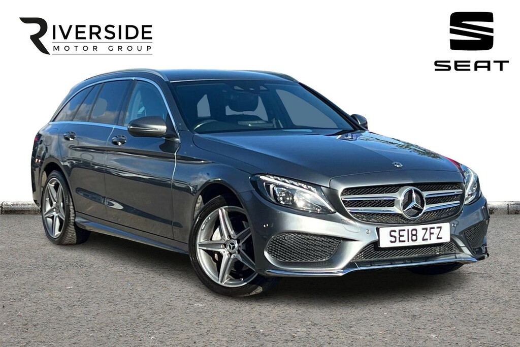 Mercedes-Benz C Class 2.1 C220d Amg Line G-tronic 4Matic Euro 6 Ss 5 Grey
