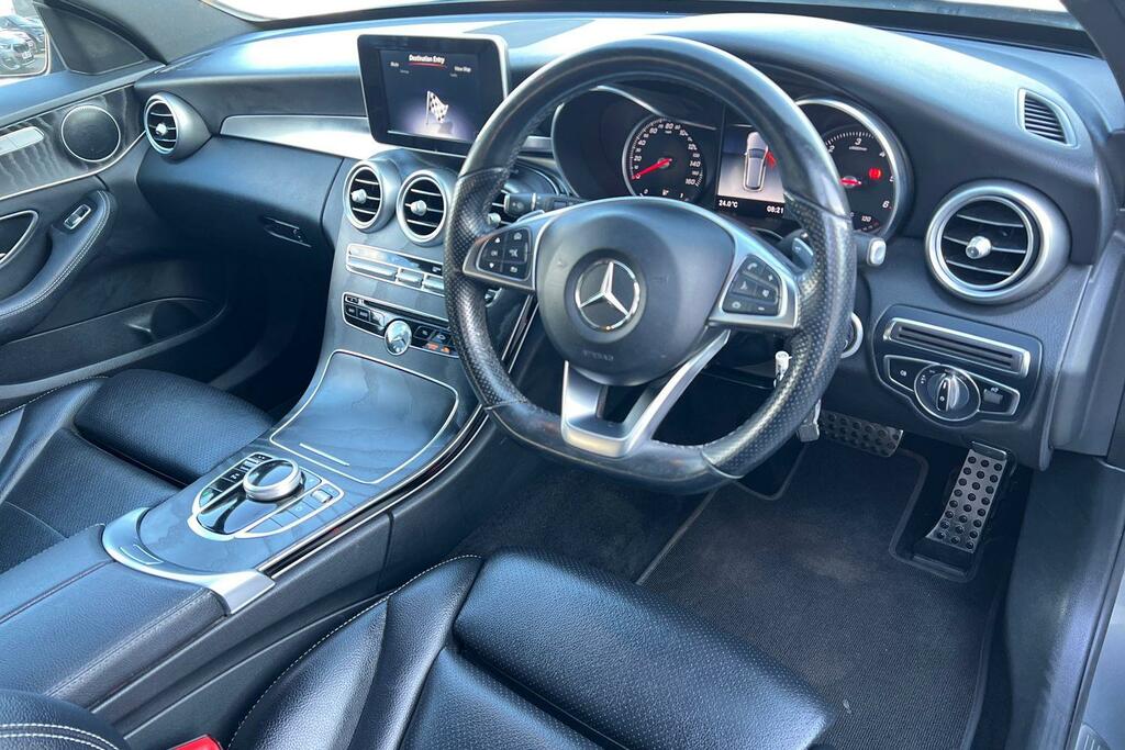 Mercedes-Benz C Class 2.1 C220d Amg Line G-tronic 4Matic Euro 6 Ss 5 SE18ZFZ Grey #6
