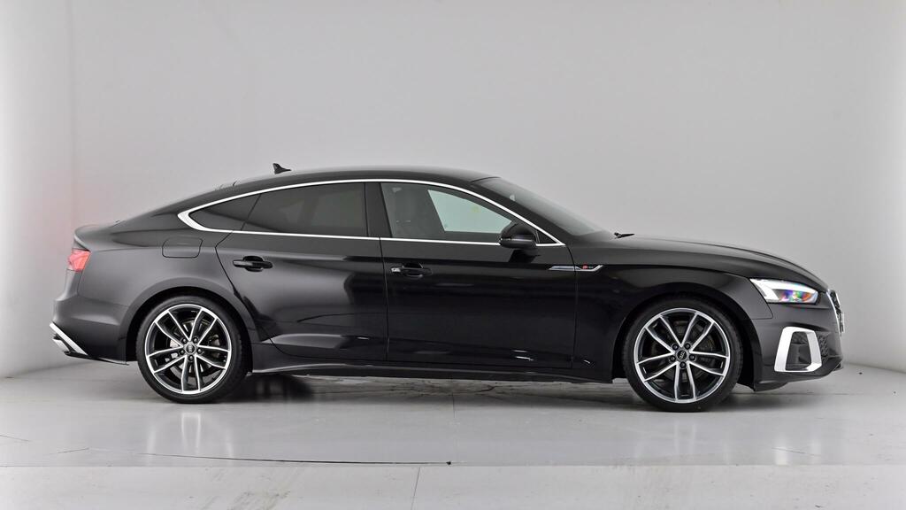 Audi A5 2.0 Tdi 35 S Line Sportback S Tronic Euro 6 Ss Blue #77