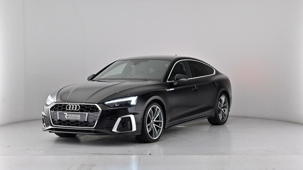 Audi A5 2.0 Tdi 35 S Line Sportback S Tronic Euro 6 Ss Blue #52