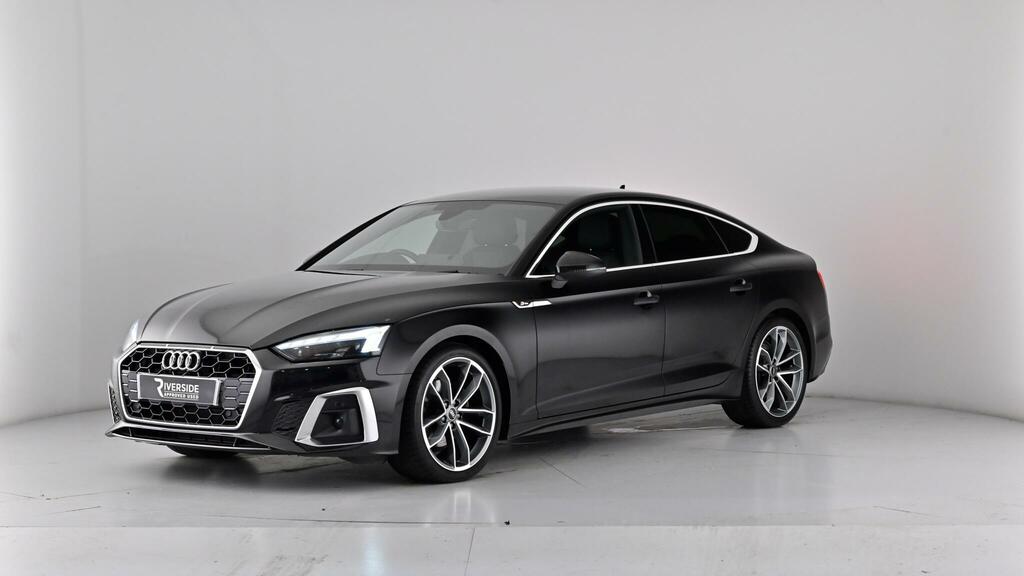 Audi A5 2.0 Tdi 35 S Line Sportback S Tronic Euro 6 Ss Blue #53