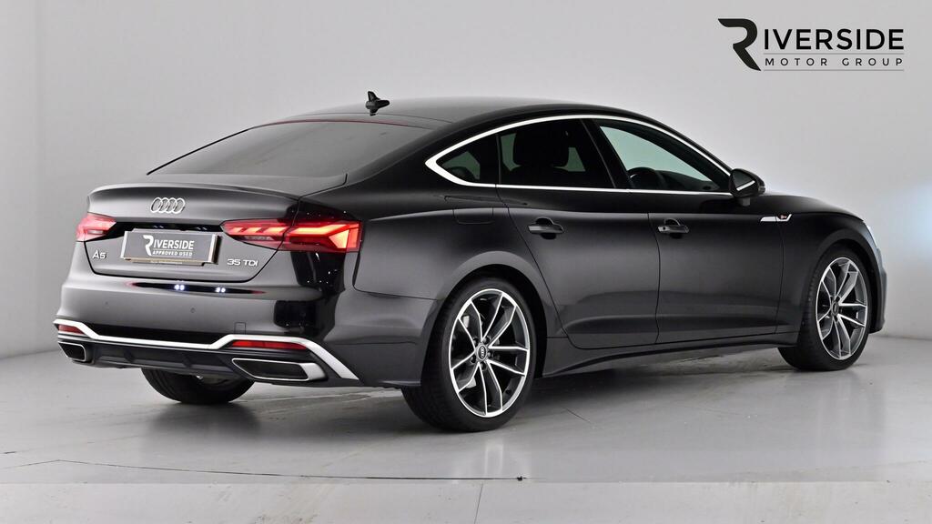 Audi A5 2.0 Tdi 35 S Line Sportback S Tronic Euro 6 Ss Blue #7