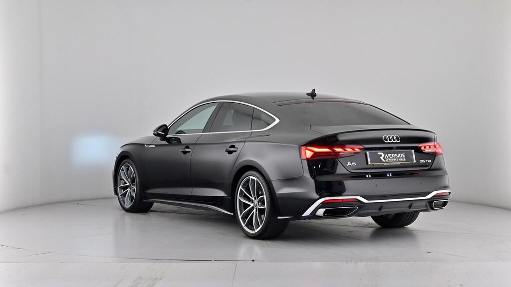 Audi A5 2.0 Tdi 35 S Line Sportback S Tronic Euro 6 Ss Blue #64