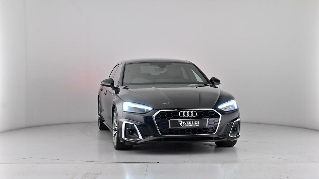 Audi A5 2.0 Tdi 35 S Line Sportback S Tronic Euro 6 Ss Blue #48