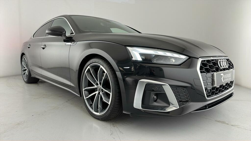 Audi A5 2.0 Tdi 35 S Line Sportback S Tronic Euro 6 Ss Blue #24