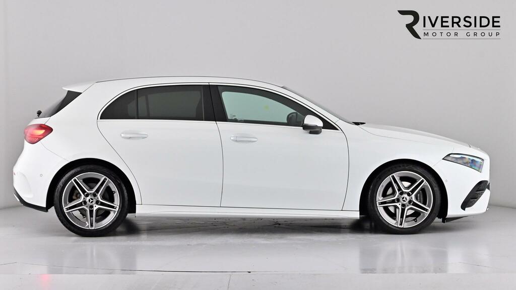 Mercedes-Benz A Class 1.3 A200h Mhev Amg Line Executive Hatchback White #3