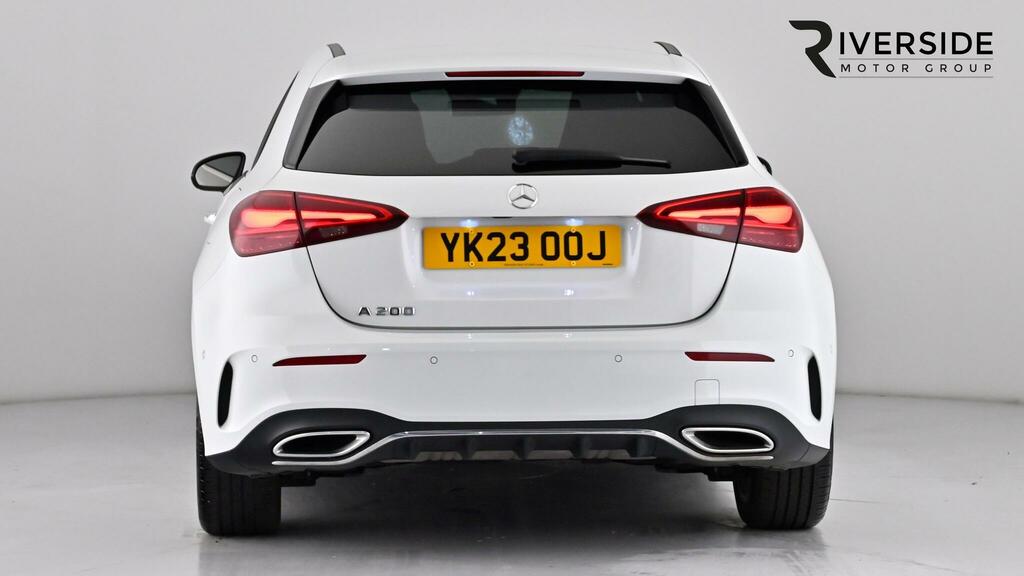 Mercedes-Benz A Class 1.3 A200h Mhev Amg Line Executive Hatchback White #5