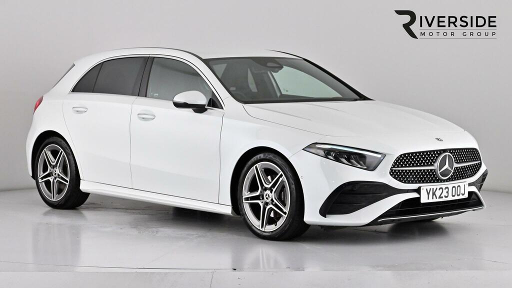 Mercedes-Benz A Class 1.3 A200h Mhev Amg Line Executive Hatchback White