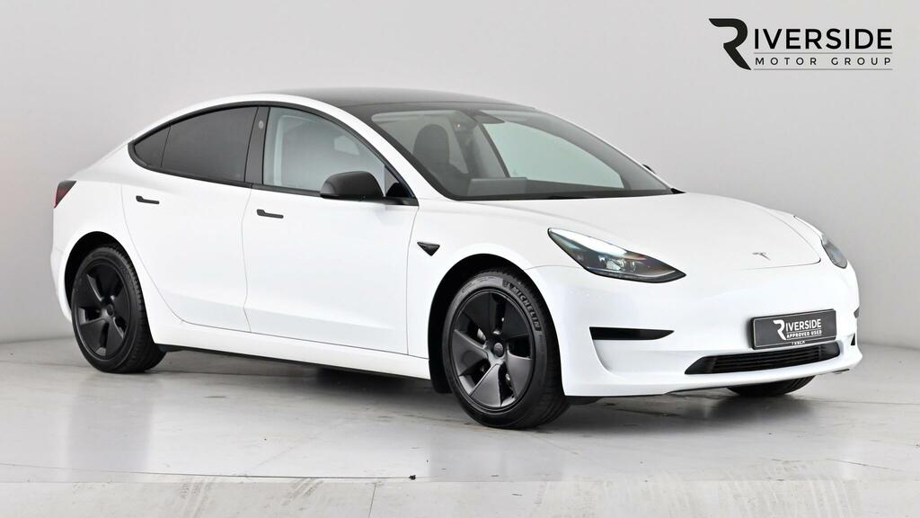 Tesla Model 3 Auto Rwd 4dr White