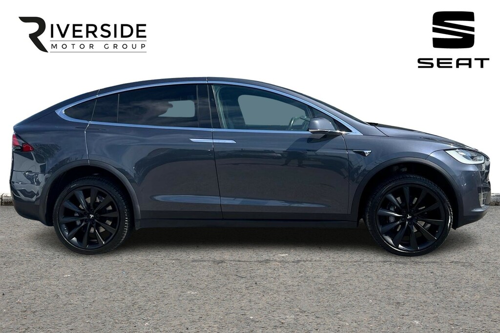 Tesla Model X 90D Dual Motor 4Wde MM17ONH Silver #4