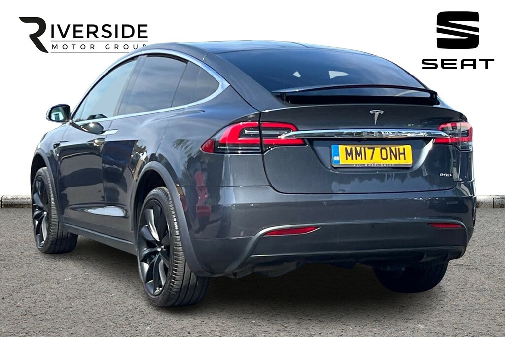 Tesla Model X 90D Dual Motor 4Wde MM17ONH Silver #3