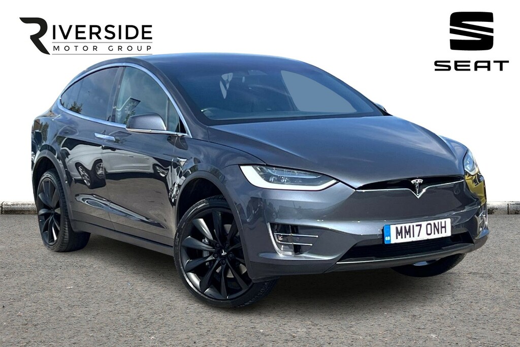Tesla Model X 90D Dual Motor 4Wde Silver