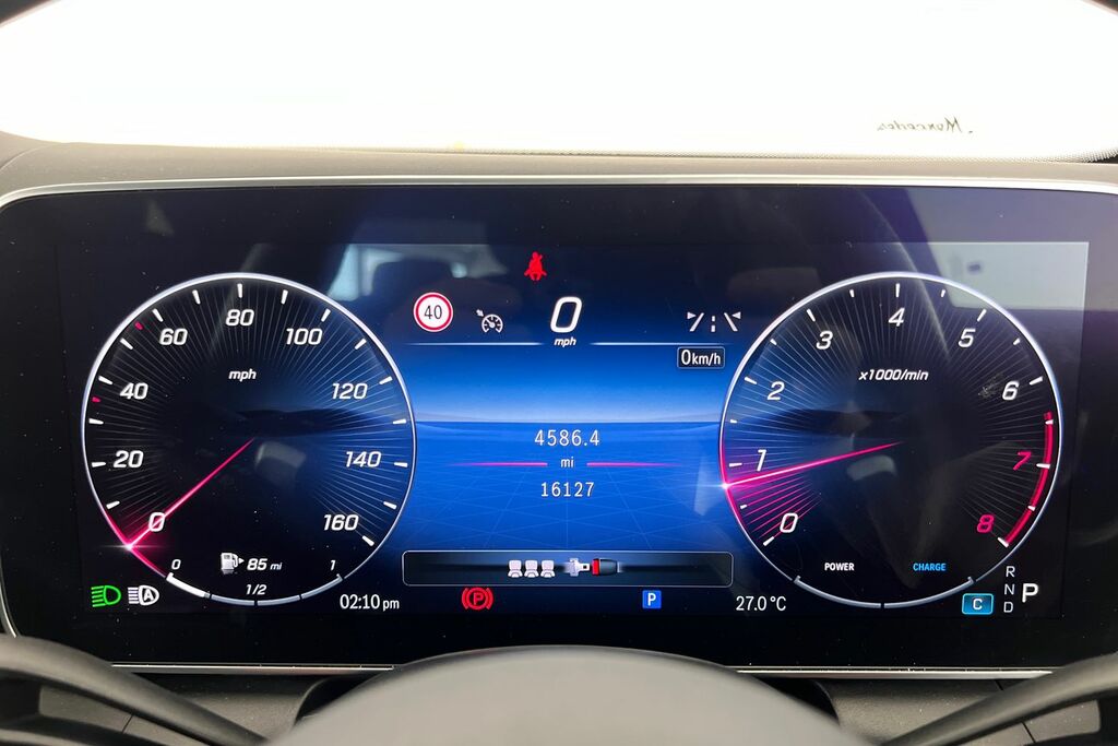 Mercedes-Benz GLC Class 2.0 Glc300h Mhev Amg Line Suv Hybrid G- Blue #7