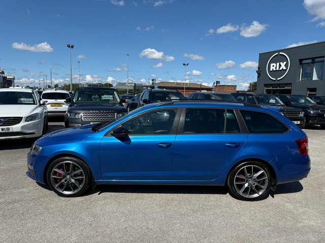 Skoda Octavia Tdi Vrs Estate Blue #3