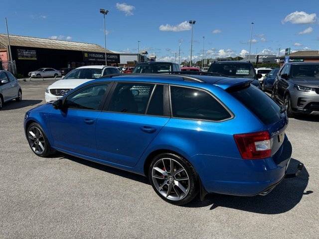Skoda Octavia Tdi Vrs Estate Blue #4
